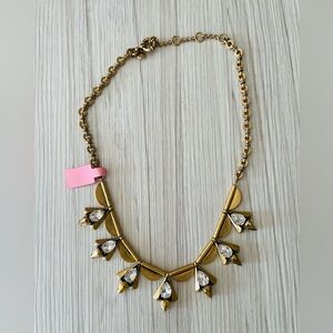J.Crew rhinestone statement necklace